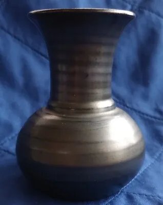Buy Vase Prinknash Pottery Small Grey Lustre Decorative Retro Granny Cottage Core • 12.50£