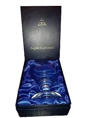 Buy Vintage Dartington Glass I Boxed Regency Goblet I 24% English Lead Crystal • 24.95£