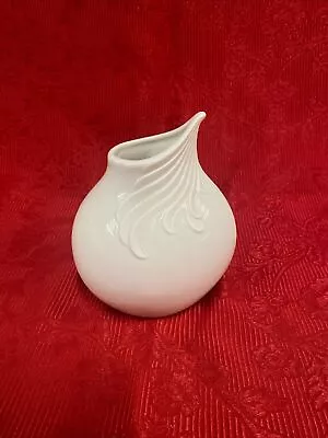 Buy Kaiser West Germany White Porcelain Vase MC27 • 17.63£
