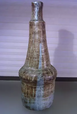 Buy Mid Century Brutalist Stoneware Studio Pottery Vase 12  • 162.08£
