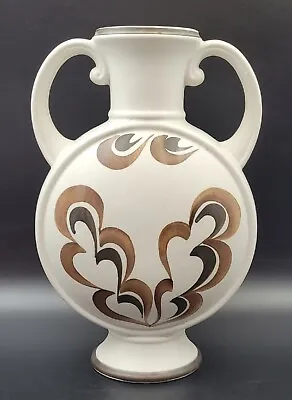 Buy Large Art Deco Style Hand Painted Trophy Vase By H J Wood Ltd Burslem England VG • 29.99£