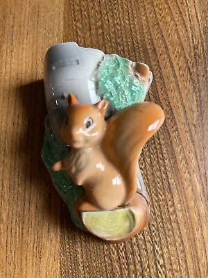 Buy Vintage Hornsea Pottery Fauna  Wall Pocket (vase) SCAMP No 28 Squirrel • 10£