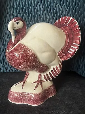Buy Vintage Rye Pottery Red Turkey Figure Signed Rare Collectors Studio Pottery  • 64.99£