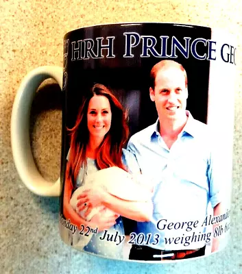Buy Birth Of HRH Prince George Alexander Louis (22/7/2013) China Commemorative Mug • 3.95£