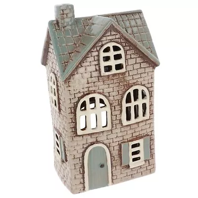 Buy Village Pottery Brick House Grey Tealight • 21.99£
