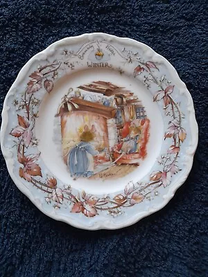 Buy Royal Doulton Brambly Hedge The Afternoon Tea Plate- Winter 16cm  • 10£