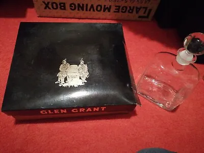 Buy Glen Grant Whisky Whiskey Glass Crystal Decanter Dartington • 100£