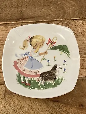 Buy Midwinter Pottery Little Bo Peep Pattern Small Dish Plate Tray • 6.50£