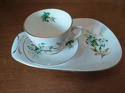 Buy Vintage Thomas Forester & Sons Fine China Teacup & Biscuit Saucer • 8.99£