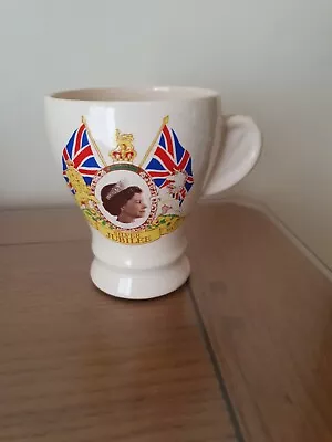 Buy The Ovaltine Pottery - Silver Jubilee 1952 - 1977 Commemorative Mug  • 7.50£