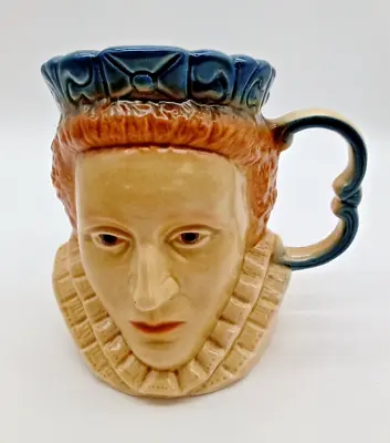 Buy Vintage Kingston Pottery Large Queen Elizabeth I Toby Jug  H17cm X W13cm     B11 • 12£