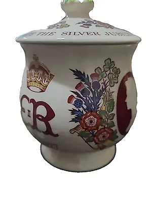 Buy Masons Silver Jubile 1977 China Trinket Pot • 6.99£