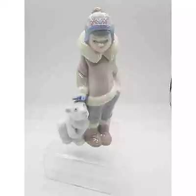 Buy LLadro Boy With A Polar Bear Cub • 67.41£