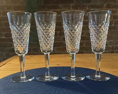 Buy Waterford Crystal Champaign Flutes Glasses. Alana Range.  Irish • 80£