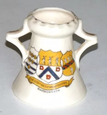 Buy Crested China The Cecil And Battie Wrightson Arms Warmsworth • 4.99£