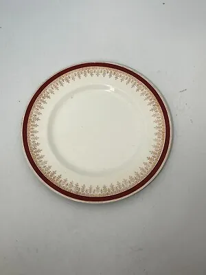 Buy Myott England Royalty Plate Red Gold Border Vintage 9 Inches Decoartive #RA • 2.99£