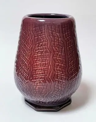 Buy 1930s VINTAGE AUSTRALIAN STUDIO ART POTTERY VASE HAND CRAFTED SIGNED M HAND MADE • 63.84£