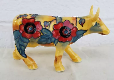 Buy VTG Old Tupton Ware Glazed Porcelain Ceramic Bull Cow Figurine From England • 43.37£