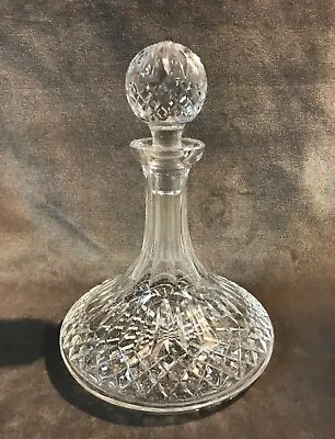 Buy Waterford Irish Crystal Lismore Ships Decanter And Stopper • 321.77£