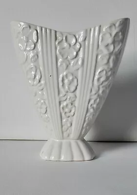 Buy Collectable Vintage White Vase By Arthur Wood  & Son Staffordshire Marked BAILEY • 20£