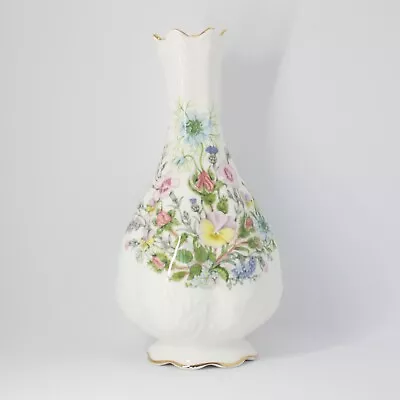 Buy Aynsley Wild Tudor Fine Bone China Vase Vintage Retro (8cm) • 6£