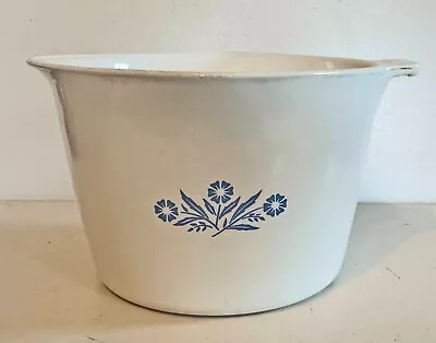 Buy Vintage Corning Ware Sauce Maker Pot P-65-B Blue Cornflower 2 Quart Mixing Bowl • 19.18£