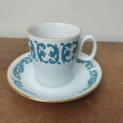 Buy Vintage 1970s, Crown Essex 'Capri' Pattern, Tea Cup & Saucer • 4.95£