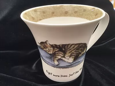 Buy Hudson & Middleton Magnificent Moggies Mug Eight More Lives  By Anna Danielle • 10.95£