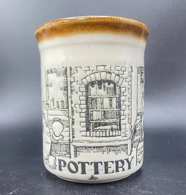 Buy Vintage Biltons Pottery Pot Making Embossed Ceramic Mug Made In England • 19.95£