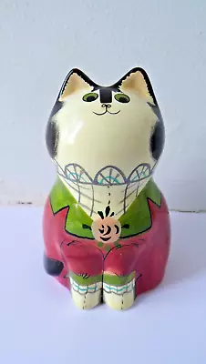 Buy Vintage Joan De Bethel Rye Pottery Cat Ornament 7.5cm • 25£