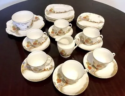 Buy Royal Stafford Bone China Tea Set & Plates (27 Pieces) • 195£