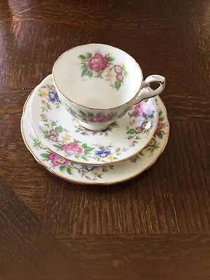 Buy Vintage Royal Stafford Rochester Trio - Plate Tea Cup And Saucer • 8.50£