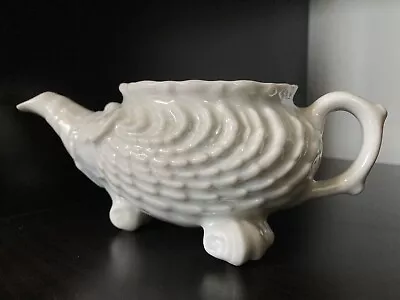 Buy Victoria Czechoslovakia  Shell Design Lustre Ware Fine Porcelain Teapot Vintage • 12.99£