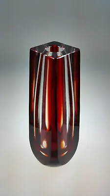 Buy Bohemian Exbor Glass Vase By Pavel Hlava • 55£
