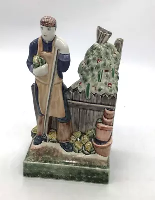 Buy Rye Pottery The Country Gardener Man Figurine Hand Made In England 10.5  X 5.5  • 40£