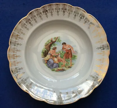 Buy Schwarzenbach Bavarian Porcelain Classical Romantic Image Large Serving Dish • 15£