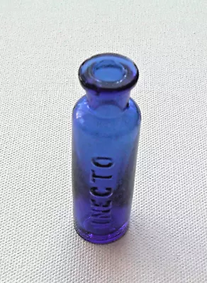 Buy Vintage INECTO Hair Dye Cobalt Blue Chemist Bottle Early 1900's • 3.99£