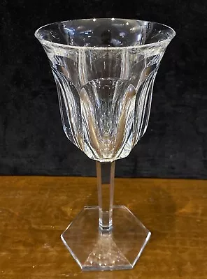 Buy Baccarat Malmaison Tall Water Glass 8 1/8  H Or Wine Glass France Mint BH330 • 166.03£