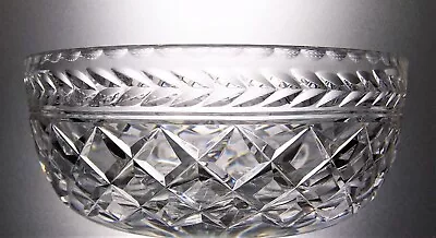 Buy Vintage Heavy Lead Crystal Cut Glass Decorative Bowl Centrepiece - 20 Cm, 1.9 Kg • 20£