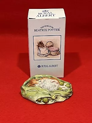 Buy Beatrix Potter Figurine Royal Albert Timmy Willie Sleeping Gift NEW & Boxed • 18.99£