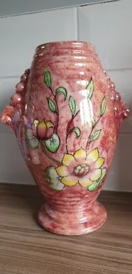 Buy Kensington Ware Art Deco Floral Lustre Ware Vase. Water Lily Pattern • 15£