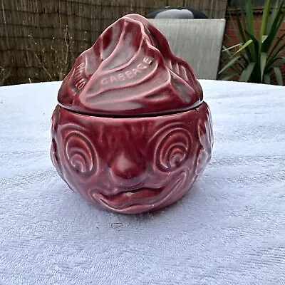 Buy Vintage Sylvac Ceramic Pickled Cabbage Face Pot/Jar - 4755 • 12£