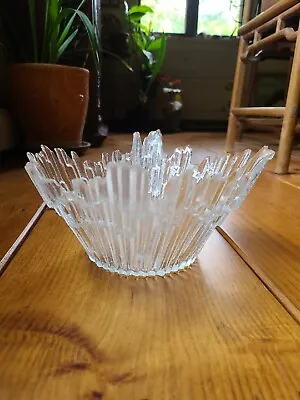 Buy Vintage Humppila Finland Revontulet Northern Light Art Glass Bowl MCM • 47.06£