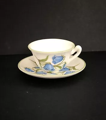 Buy Antique Crown Staffordshire Miniature Cup & Saucer English Bone China • 10£
