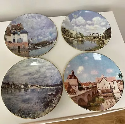 Buy Coalport Collectors Plates Alfred Sisley Paintings Set Of Four • 22.50£