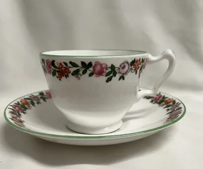 Buy Crown Staffordshire Fine Bone China England Tea Cup And Saucer ✅ 1008 • 14.99£