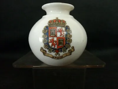 Buy Goss Crested China - SPAIN Crest - Silchester Vase - Goss. • 4.75£