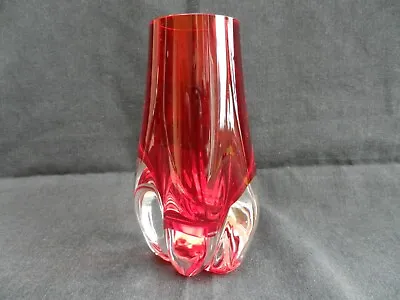 Buy Vintage Whitefriars Glass 5 Lobed Vase • 26.99£