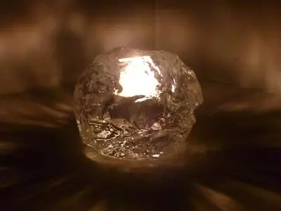 Buy Lovely Vintage Retro Ice Snowball Tealight Candle Holder • 9.99£