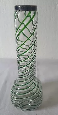 Buy Dimpled And Spiral Arts & Crafts Style Flower Vase, Circa 1900-1920s • 55£